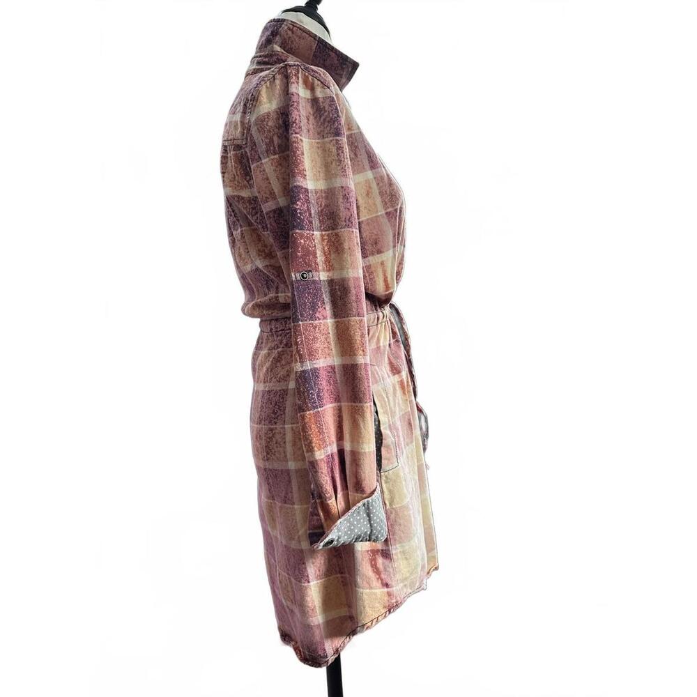 Vintage Upcycled Plaid Shirt Dress โ One of a Kind by Gatto ReLoved - Picture 6 of 14